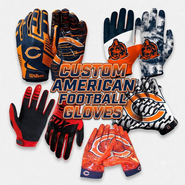 Custom American Football Gloves | Ultimate Sticky Grip Gear