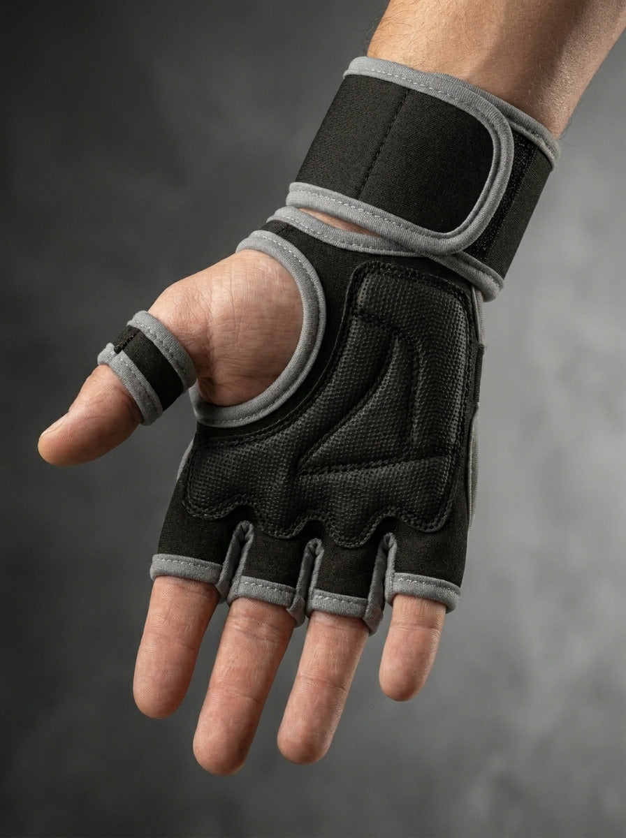 Apex Pro Heavy-Duty Weightlifting Gloves | Integrated Wrist Support