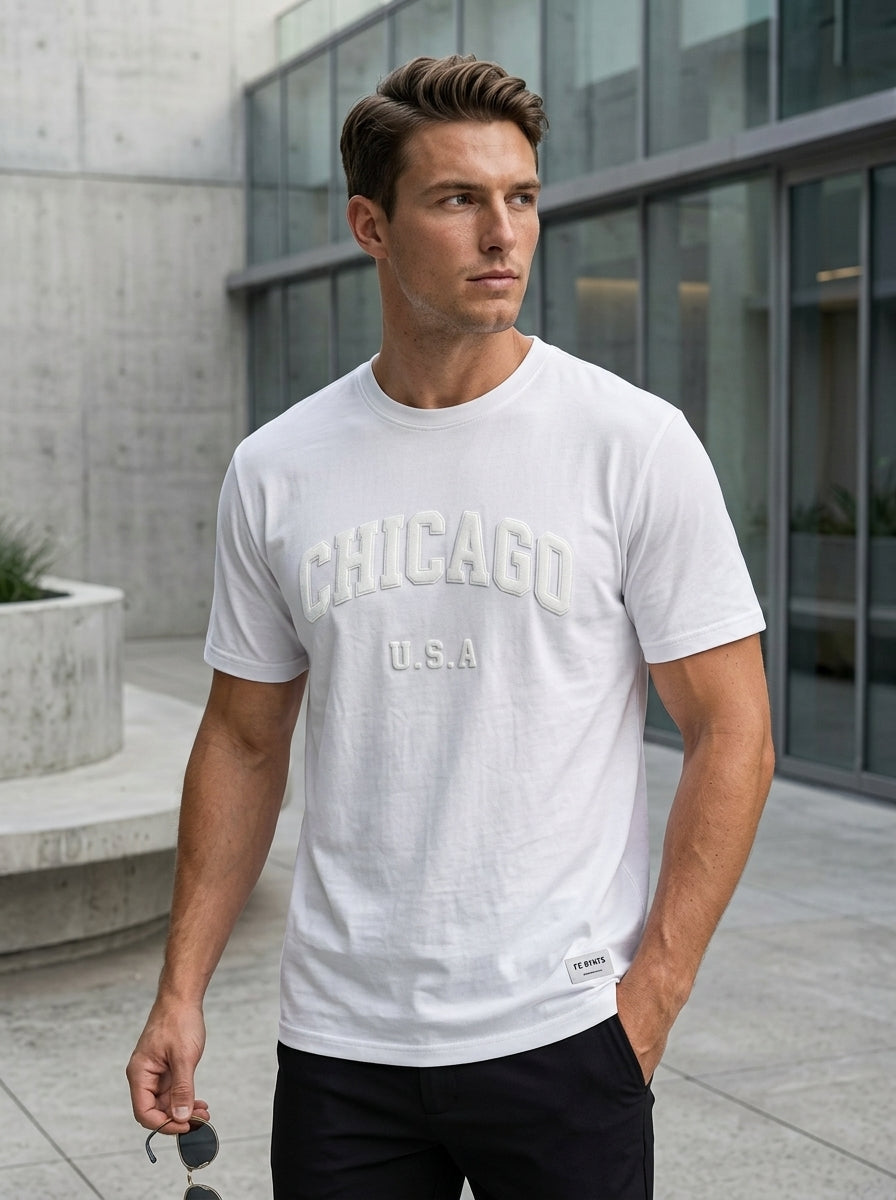 Custom 3D Embossed Premium Brand Shirt