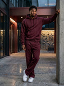 Minimalist Custom Embossed Fleece Tracksuit