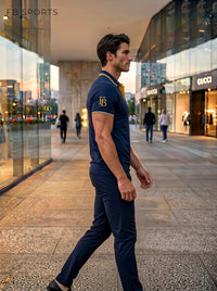 Custom Luxury Embossed Polo Shirt