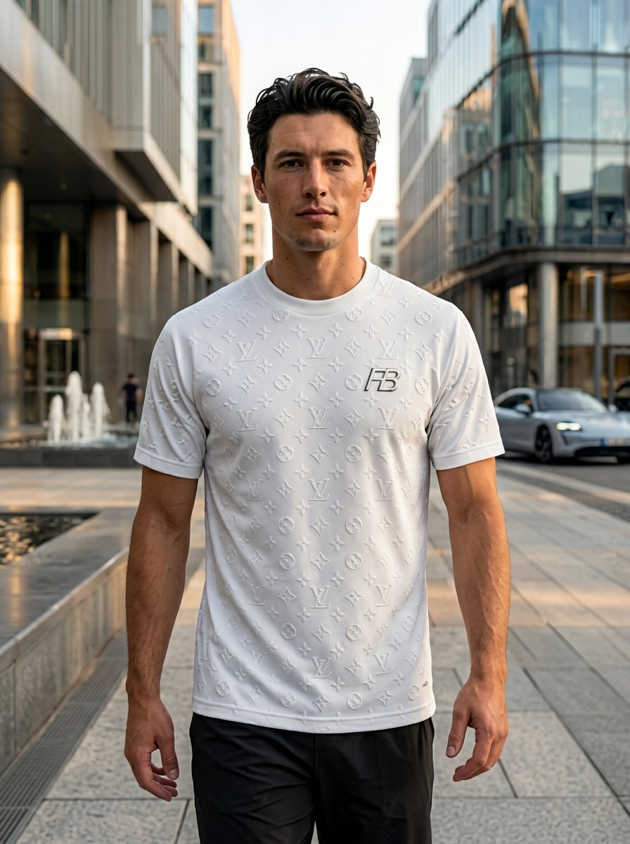 Minimalist Custom Embossed Logo Tee