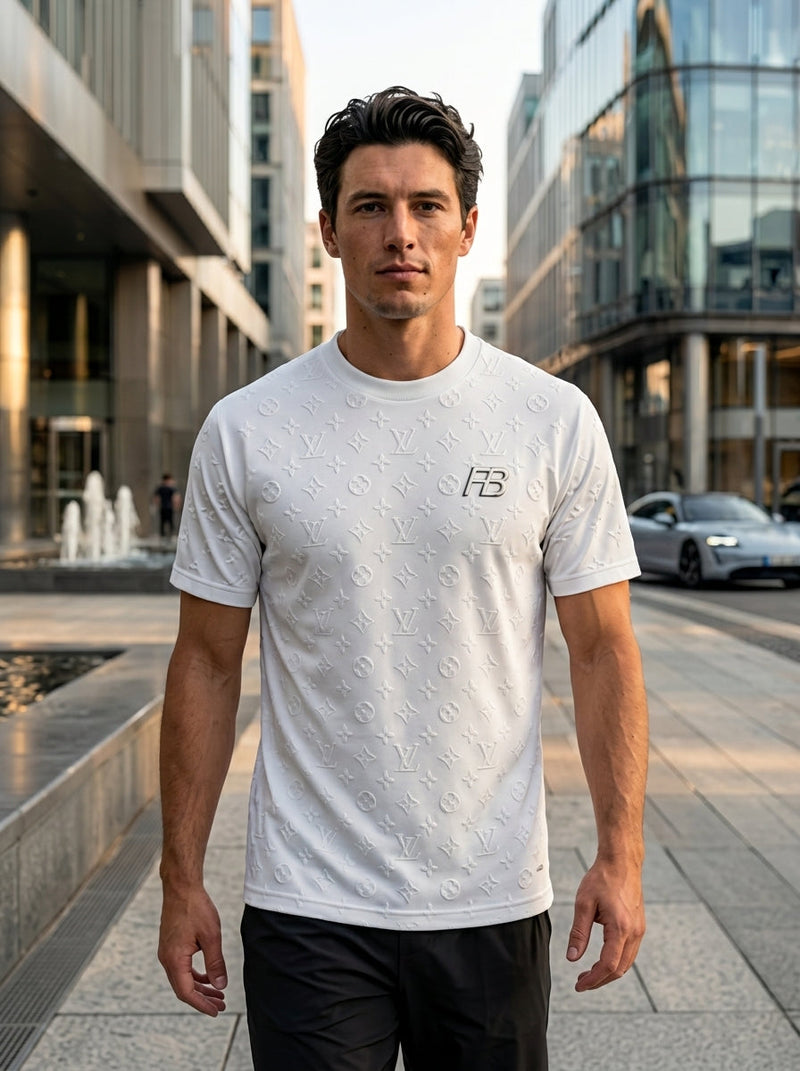 Minimalist Custom Embossed Logo Tee