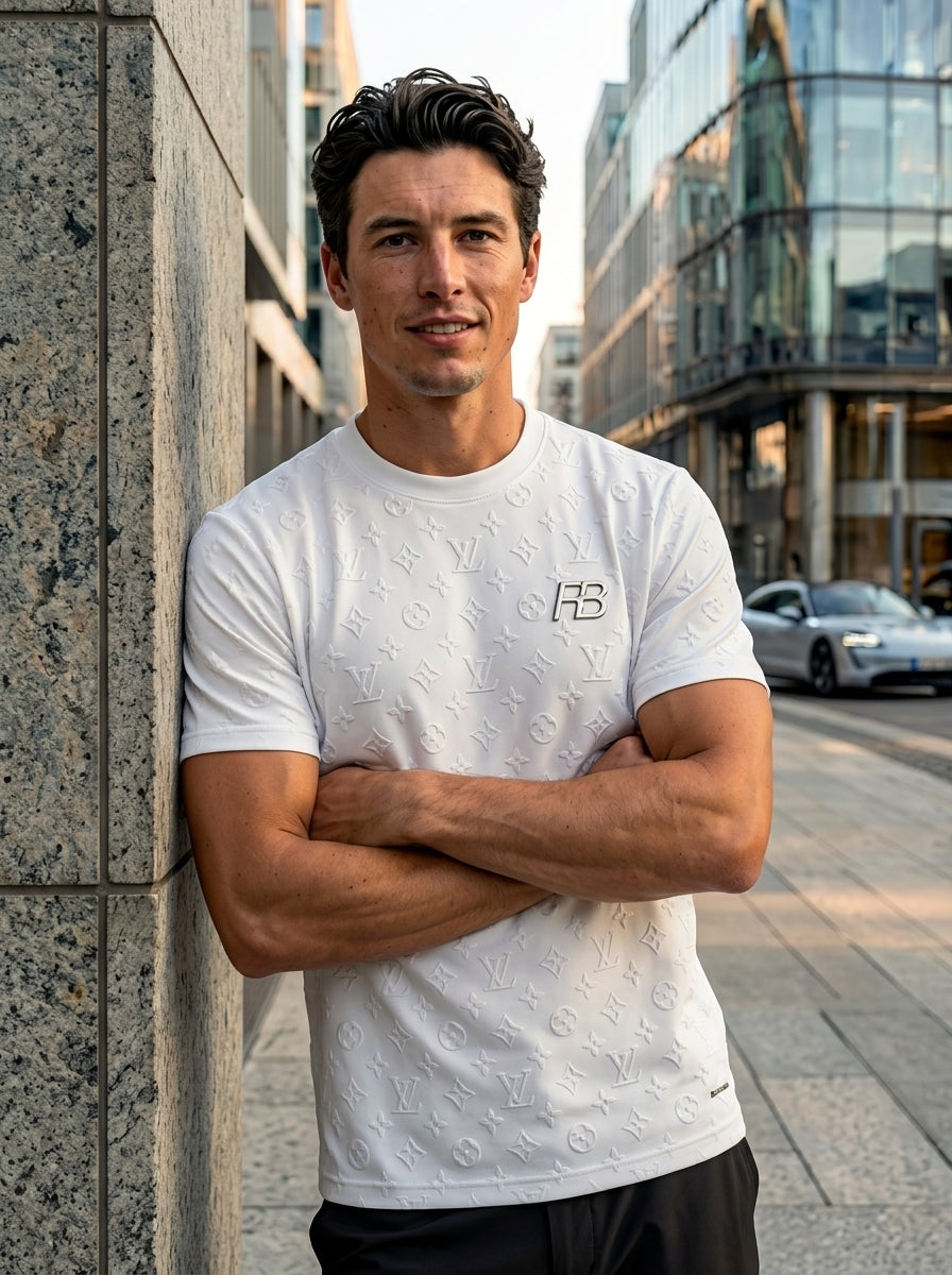 Minimalist Custom Embossed Logo Tee
