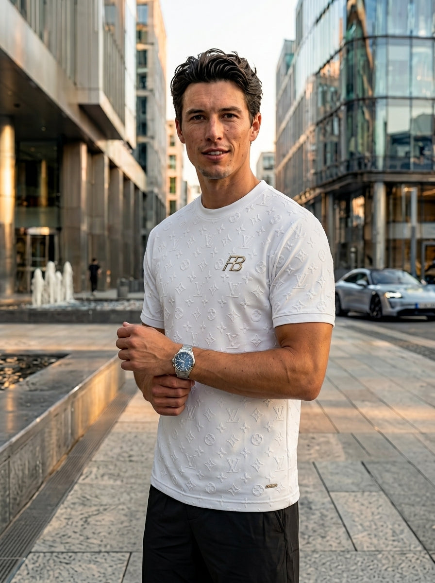 Minimalist Custom Embossed Logo Tee
