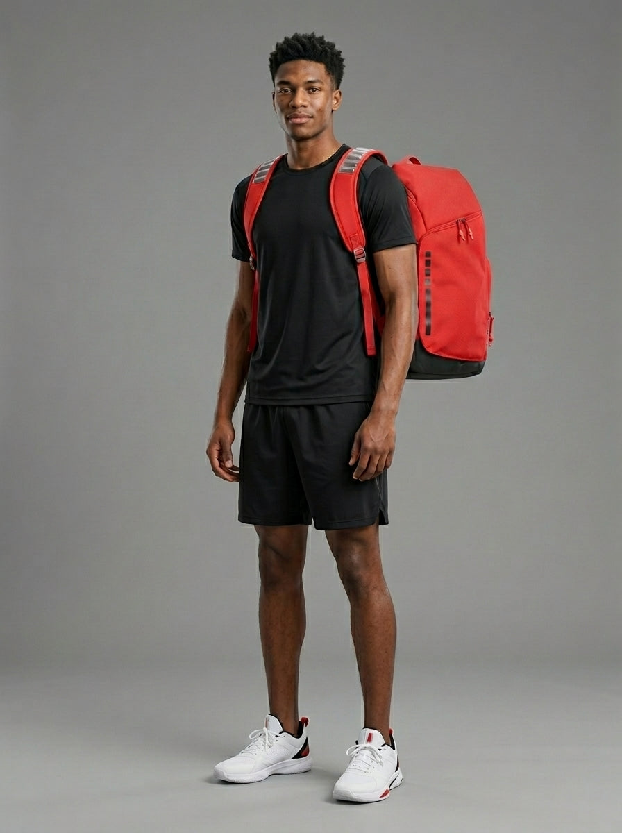 Next-Gen Stealth Basketball Backpack – Premium Matte Lifestyle Series