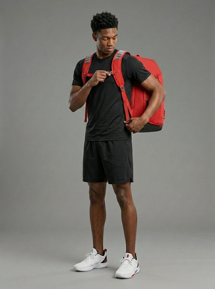 Next-Gen Stealth Basketball Backpack – Premium Matte Lifestyle Series