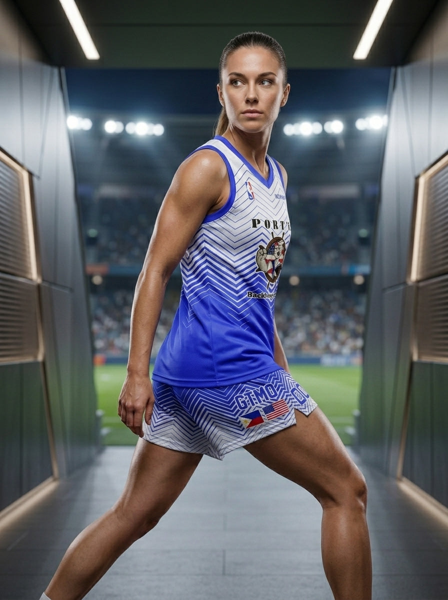 Custom Vortex Sublimated Female Basketball Teamwear