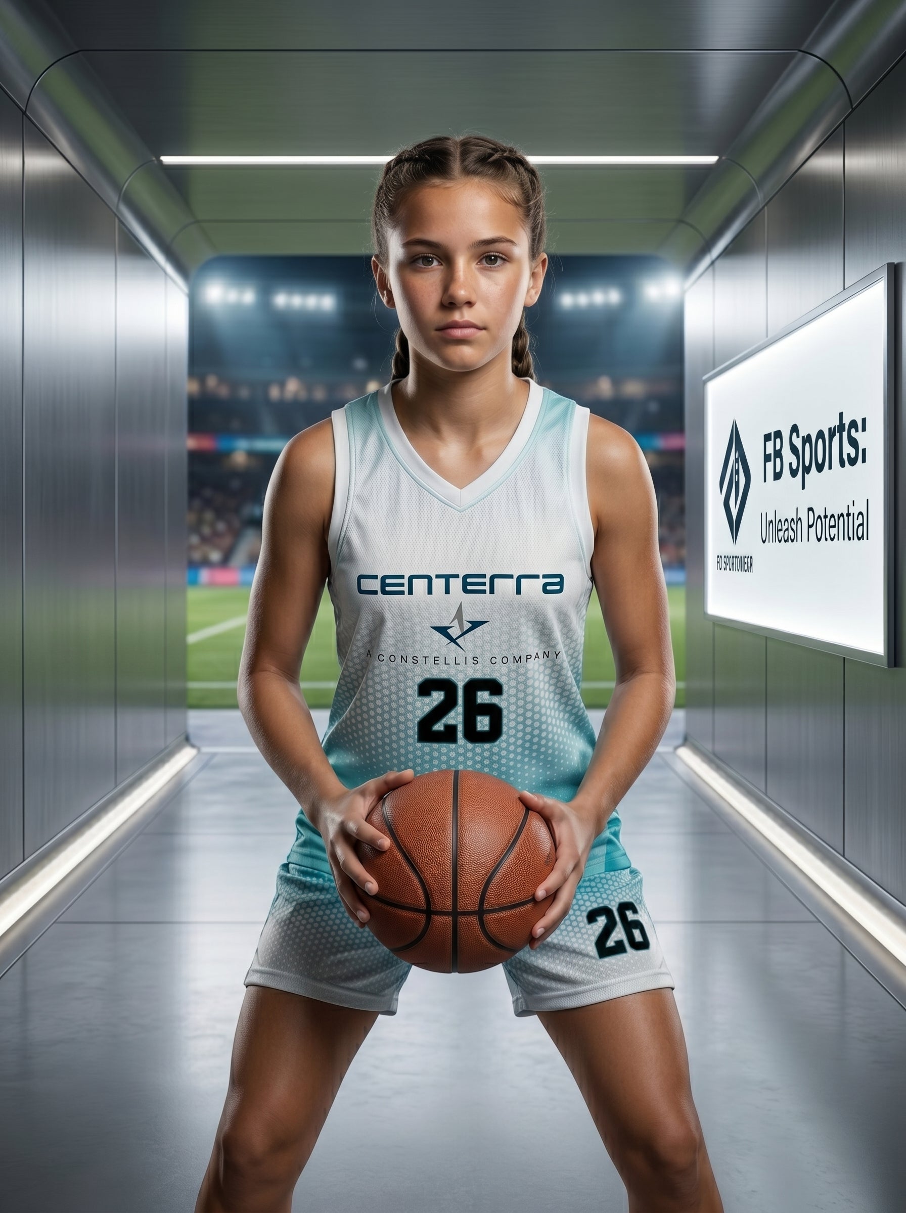 Custom HyperDrive Elite Girls’ Basketball Uniform