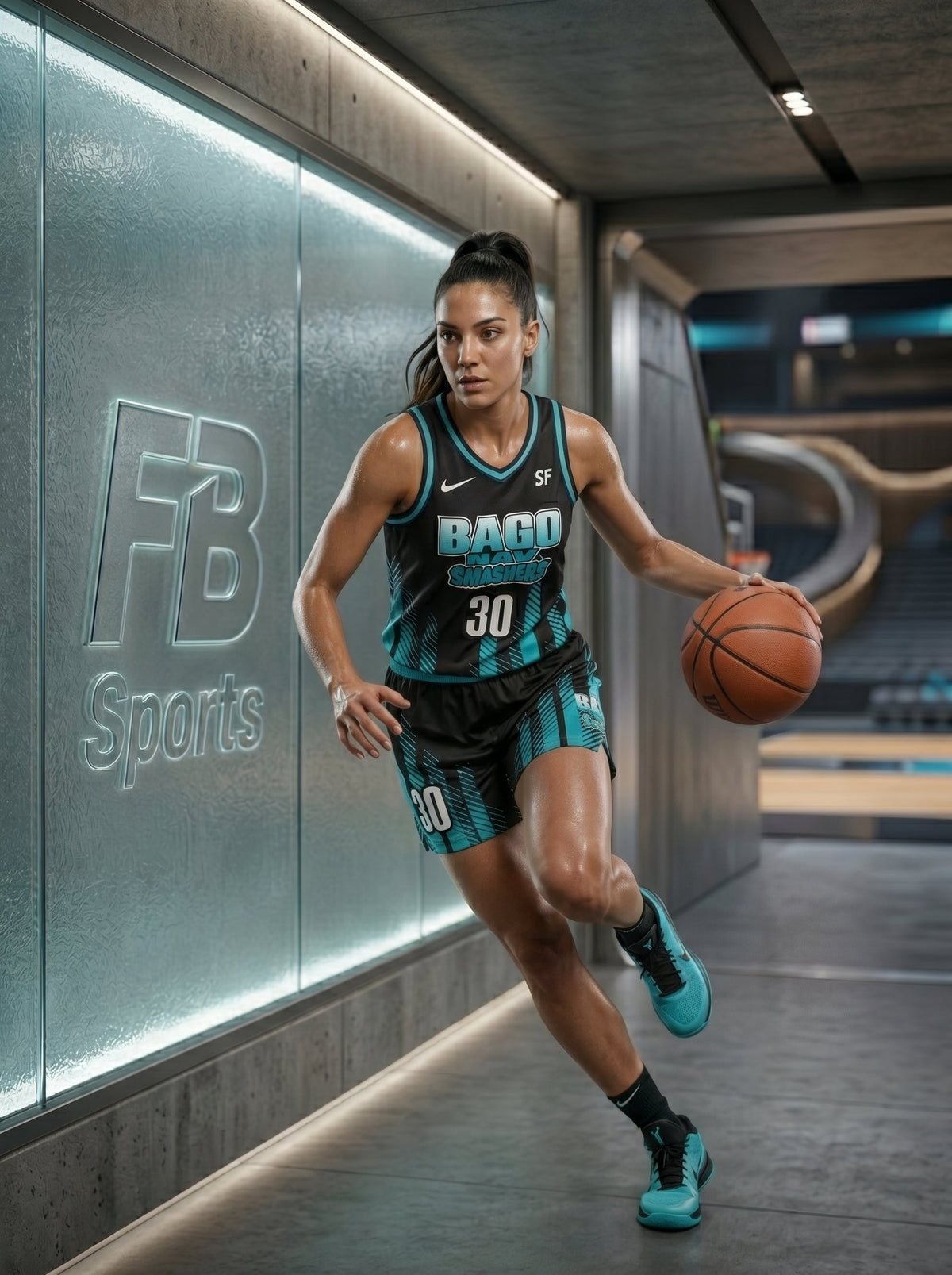 Custom Phantom Tech Female Basketball Teamwear