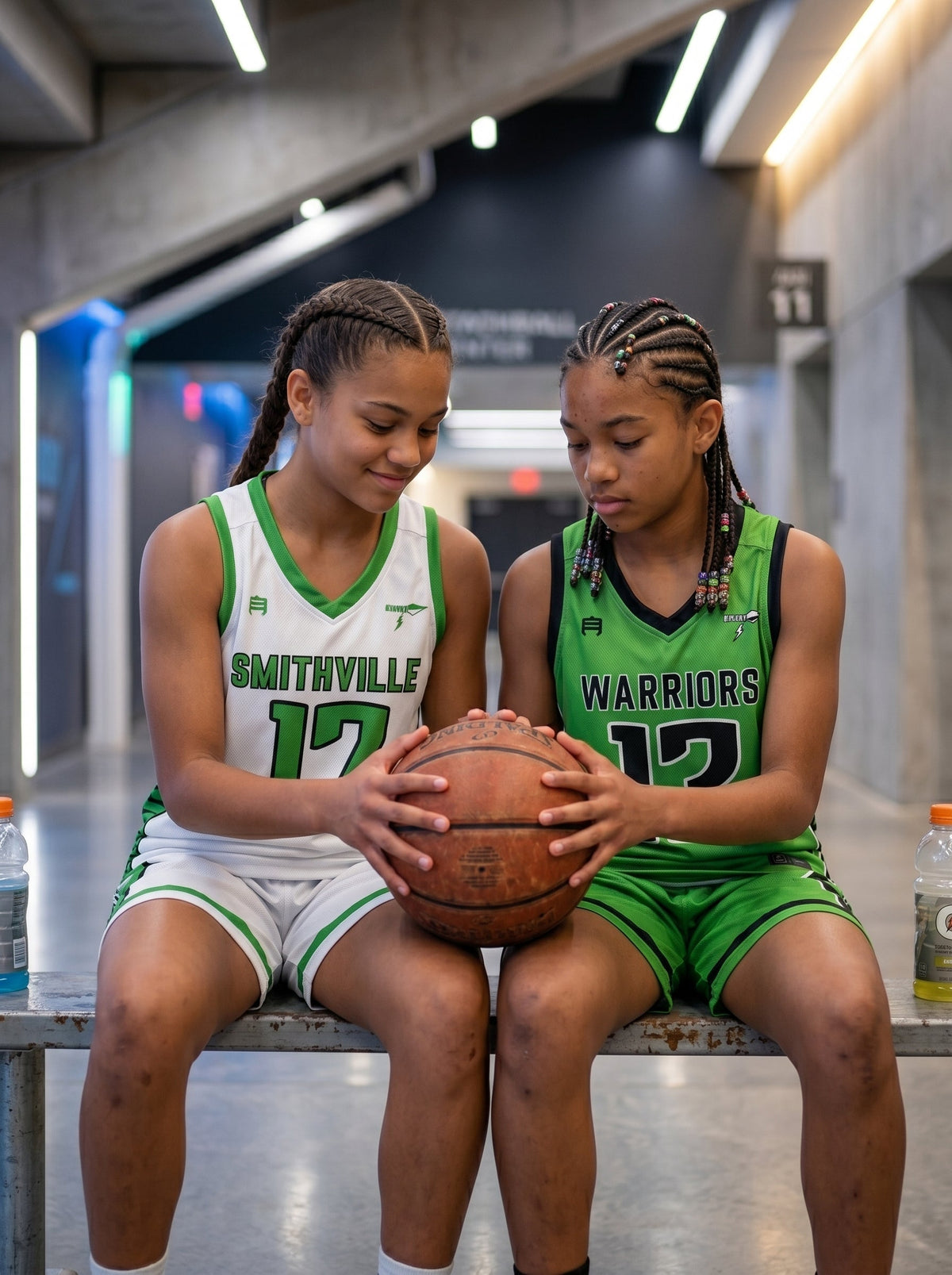 Custom Ignition Reversible Girls’ Basketball Uniform