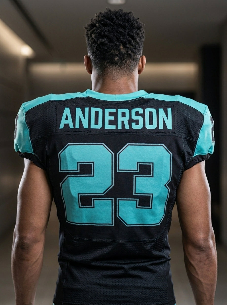 Dominate the Field: 100% Custom American Football Uniform Design