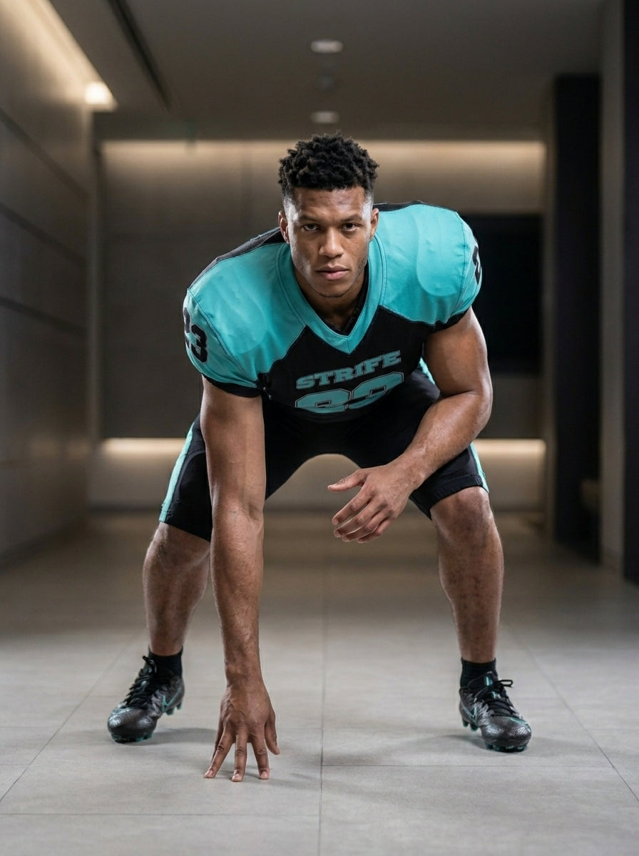 Dominate the Field: 100% Custom American Football Uniform Design