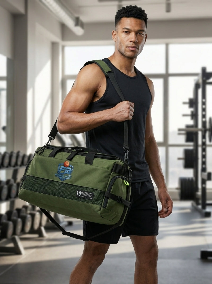 Custom Sublimated Heavy-Duty Duffle – Standard Size