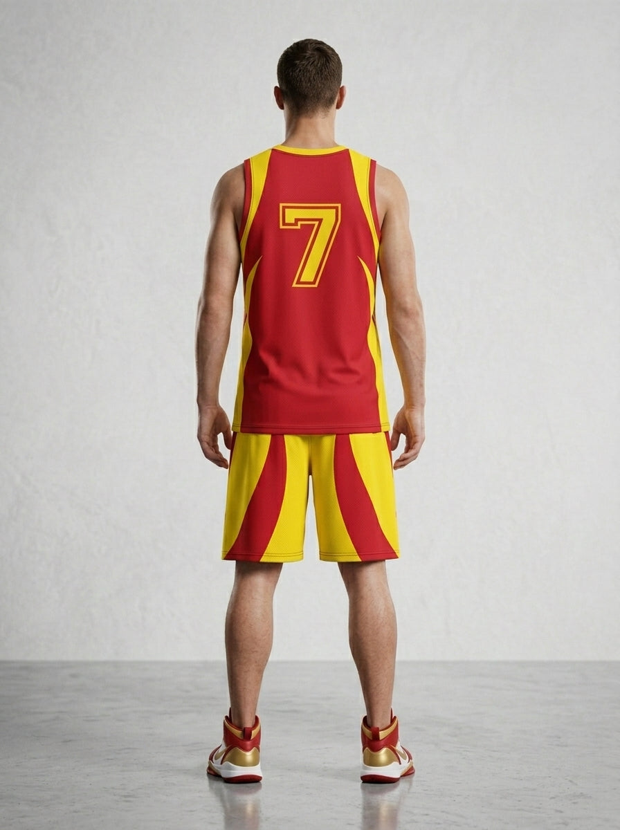 Unleash Your Team's Identity On The Court Fully Custom Basketball uniform