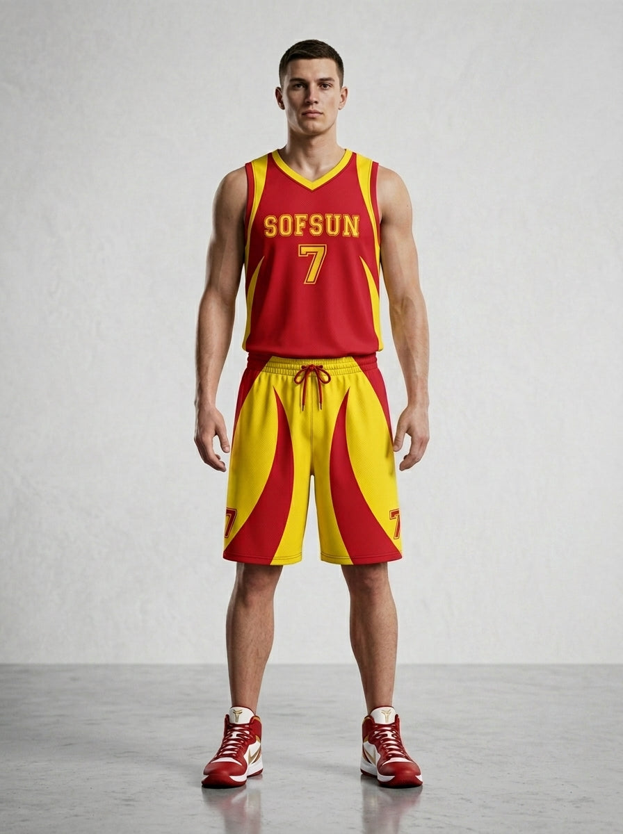 Unleash Your Team's Identity On The Court Fully Custom Basketball uniform