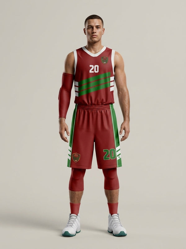 Dominate the Court in Your Team’s Colors Premium Custom Basketball Uniforms Made on Demand