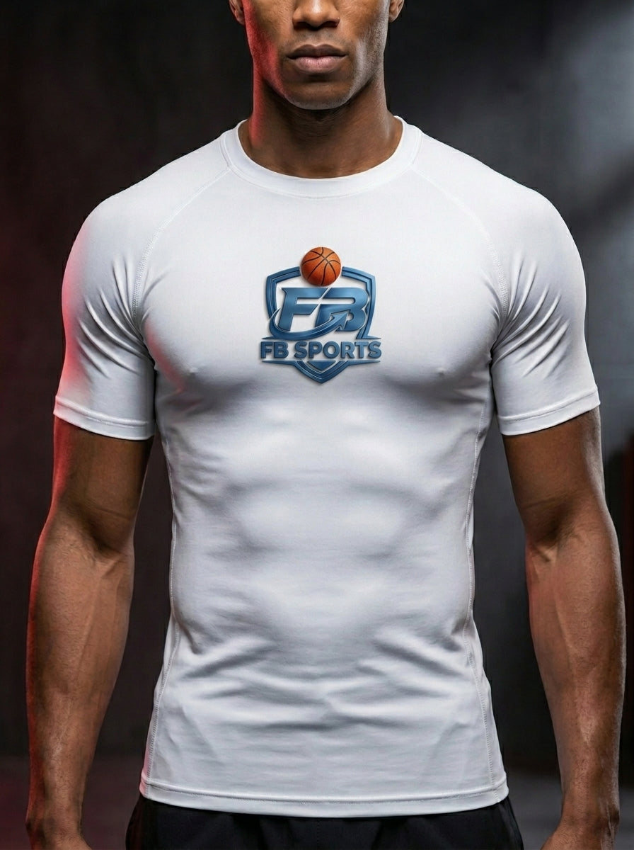 Iron-Cut Sublimated Gym Compression Tee – Ultra Dri-Fit