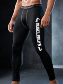 Custom High-Waisted Athletic Compression Tights – Personalized Team Leggings