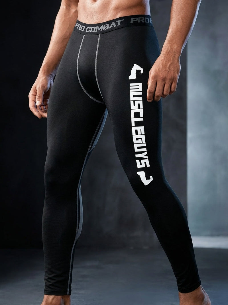 Custom High-Waisted Athletic Compression Tights – Personalized Team Leggings
