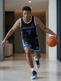 Unleash Your Team's Identity On The Court Fully Custom, Elite-Tier 100% Polyester Dry-Fit Basketball Kits