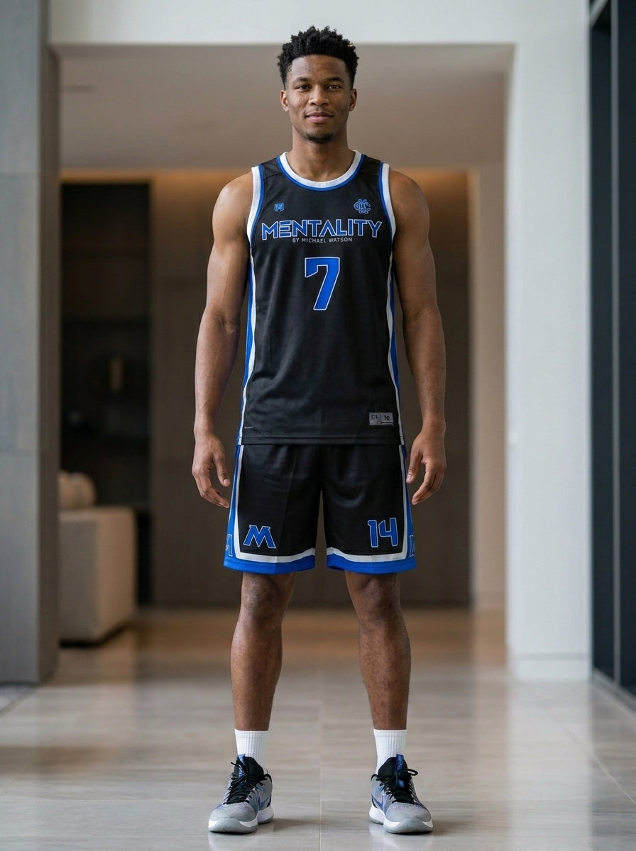 Unleash Your Team's Identity On The Court Fully Custom, Elite-Tier 100% Polyester Dry-Fit Basketball Kits