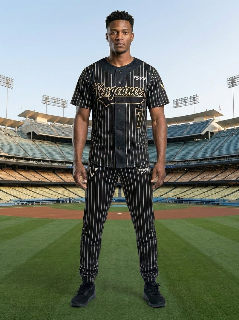 Built for the Grind: Premium 100% Polyester Dry-Fit Baseball Uniforms