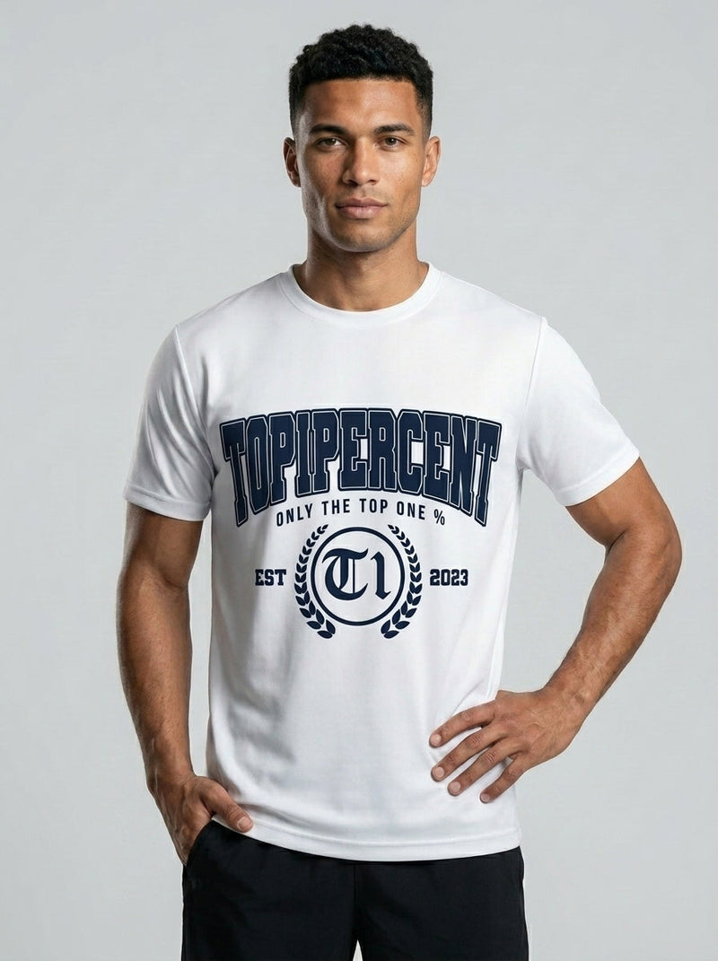 Print Custom Poly-Cotton Tee