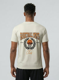 Custom Poly-Cotton Blend Tee – Screen Print, Puff & DTF Options
