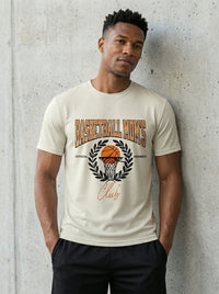 Custom Poly-Cotton Blend Tee – Screen Print, Puff & DTF Options