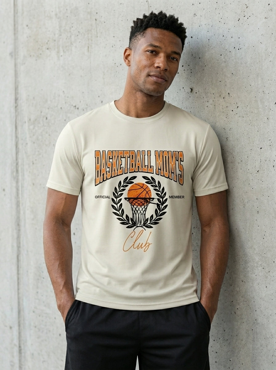 Custom Poly-Cotton Blend Tee – Screen Print, Puff & DTF Options
