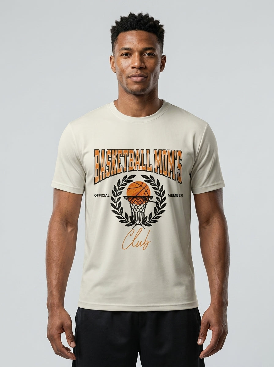 Custom Poly-Cotton Blend Tee – Screen Print, Puff & DTF Options