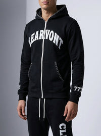 Classic Custom Cotton Tracksuit – High-Definition Textured Print Edition
