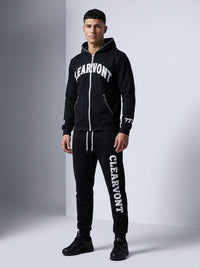 Classic Custom Cotton Tracksuit – High-Definition Textured Print Edition