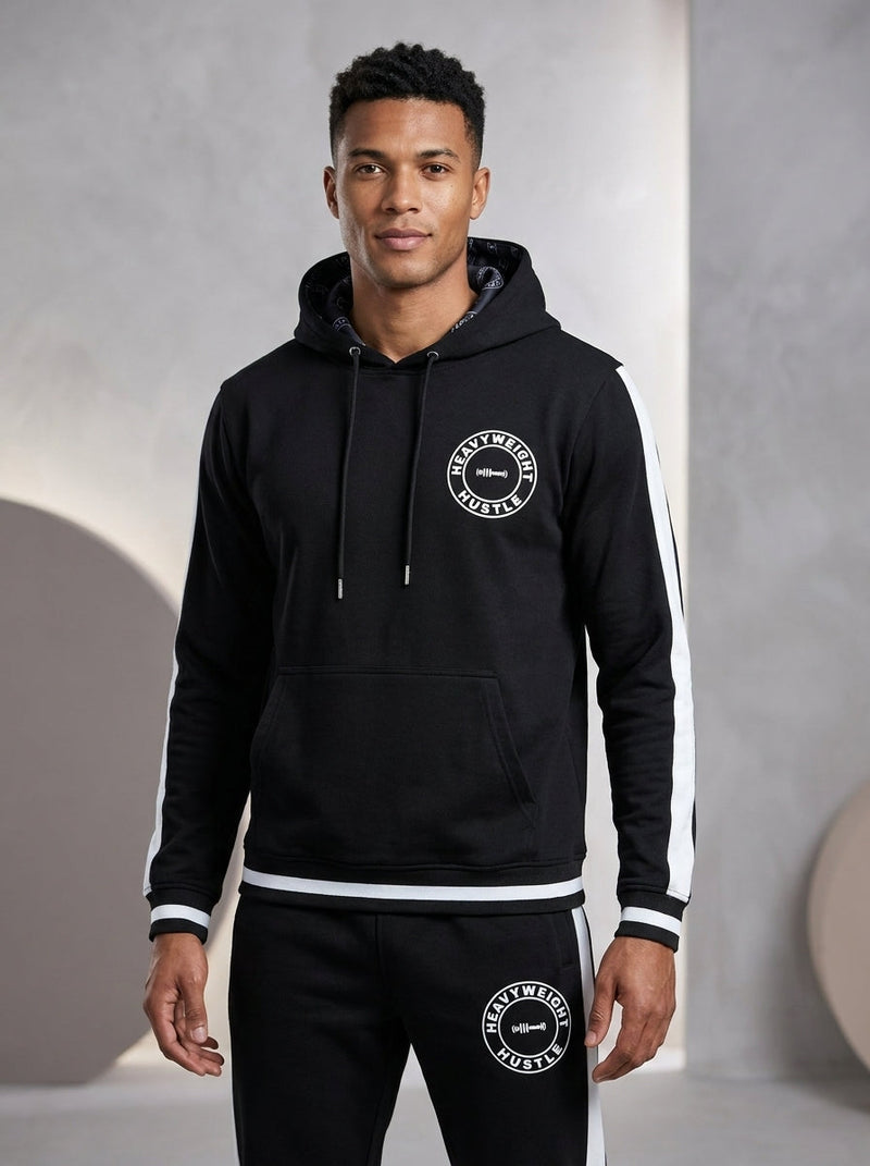 Elite Fully Customized Cotton Tracksuit – Premium DTF, Puff, or Silicon Print