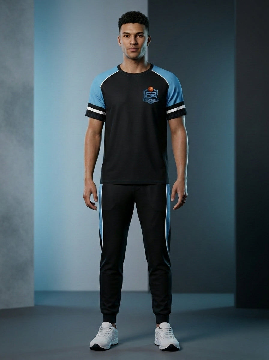 Elite Casual Summer Tracksuit – Premium Dry-Fit Polyester