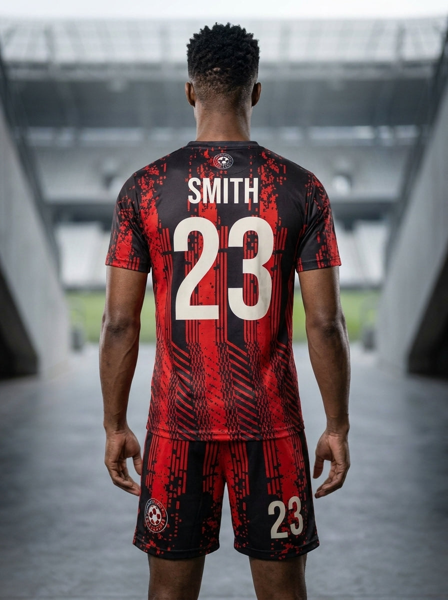 The Ultimate Armor: 100% Dri-Fit Custom Soccer Kits