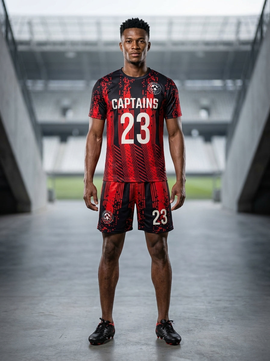 The Ultimate Armor: 100% Dri-Fit Custom Soccer Kits