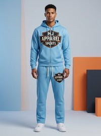 Premium Heavyweight Cotton Custom Tracksuit – Elite Streetwear Edition