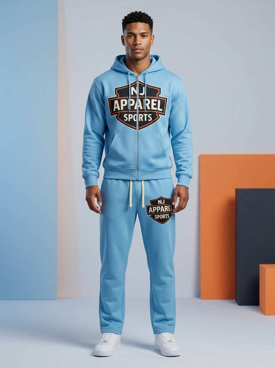 Premium Heavyweight Cotton Custom Tracksuit – Elite Streetwear Edition