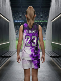 Custom Eclipse Mesh Pro Girls’ Basketball Jersey