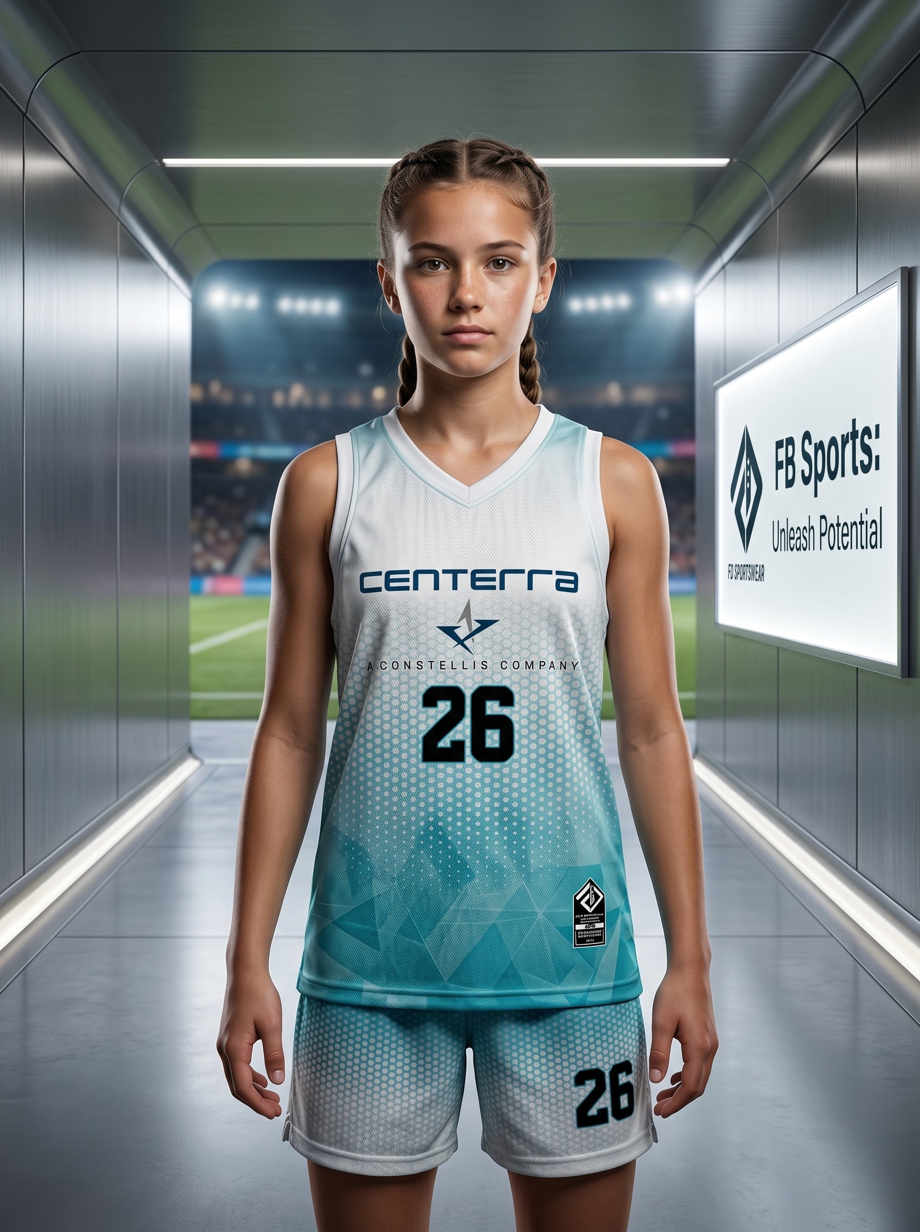 Custom HyperDrive Elite Girls’ Basketball Uniform