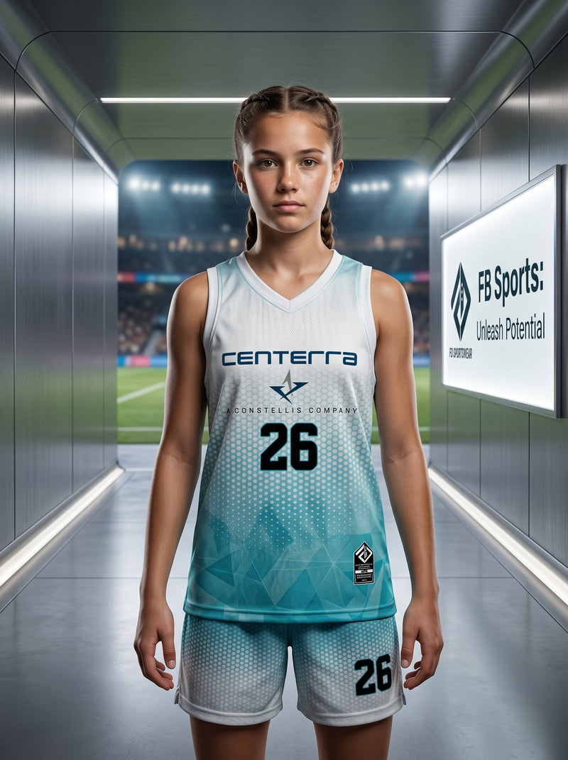 Custom HyperDrive Elite Girls’ Basketball Uniform