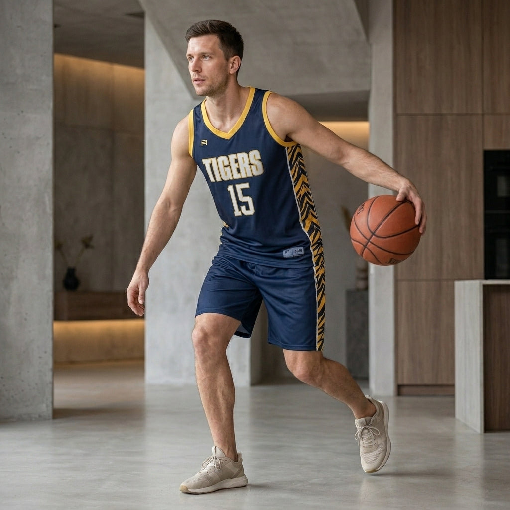 Premium Quality, Fully Customized Basketball Kits