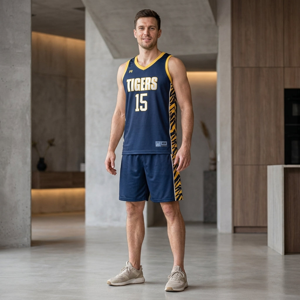 Premium Quality, Fully Customized Basketball Kits