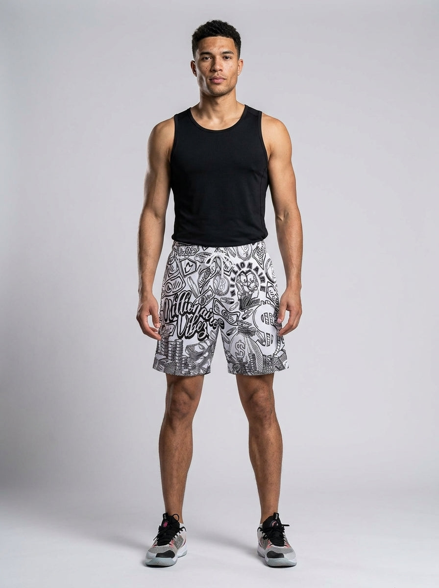 Custom Dri-Fit Basketball Shorts – Design Your Own!