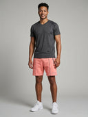 Multi-Technique Premium Rib-Cuff Shorts