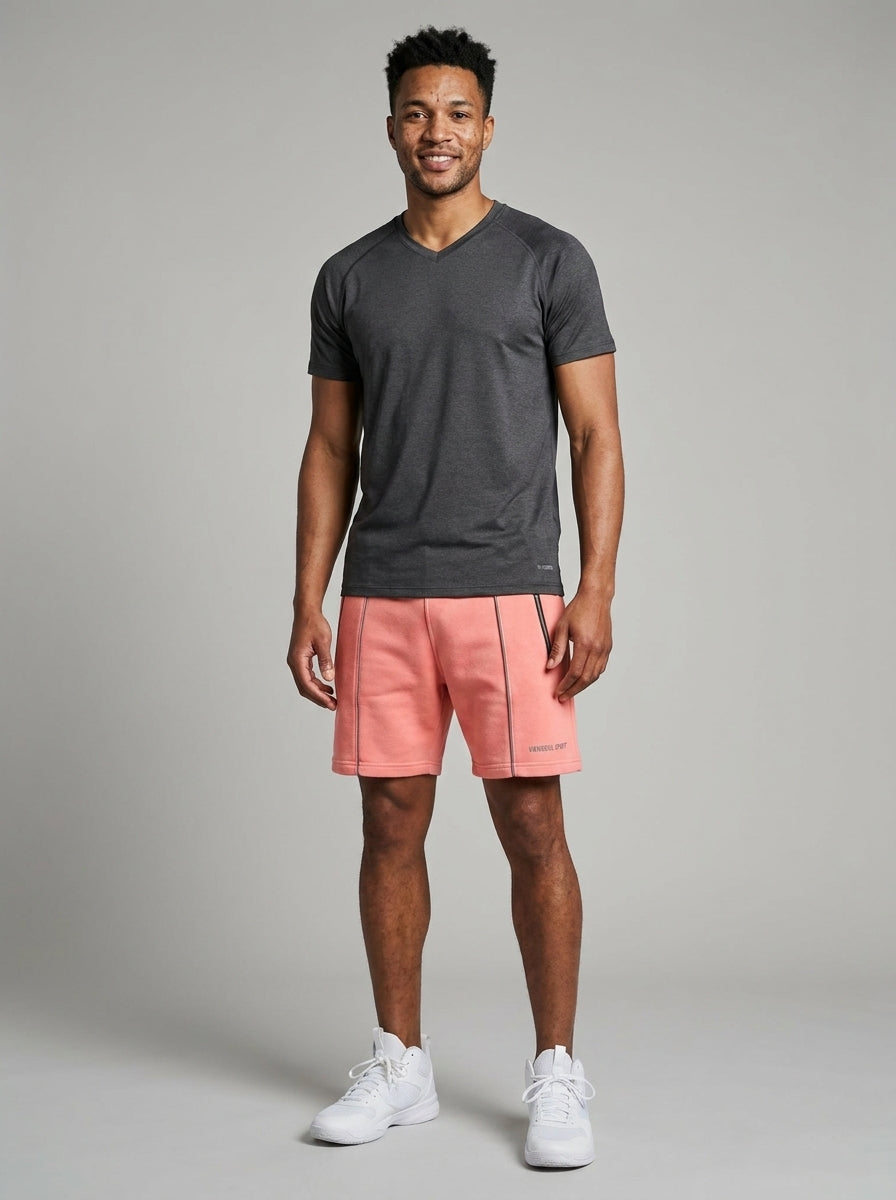 Multi-Technique Premium Rib-Cuff Shorts