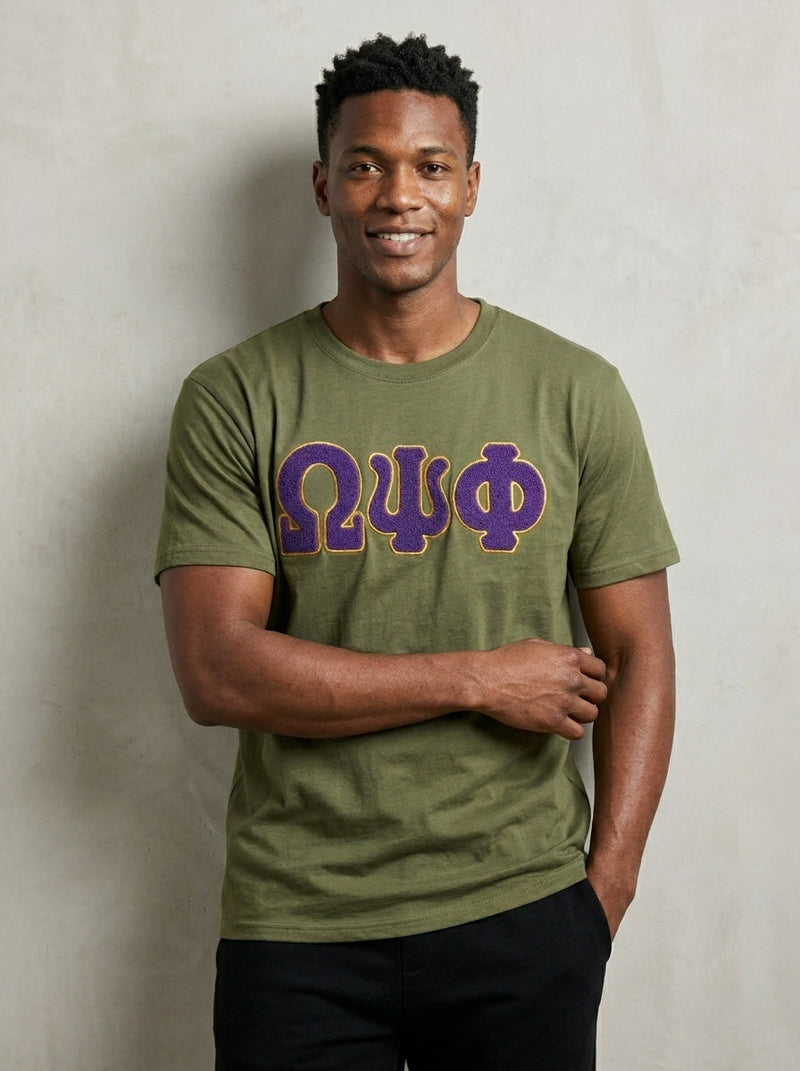 Custom 100% Cotton Embroidery Tee