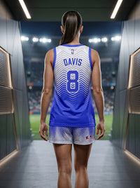Custom Vortex Sublimated Female Basketball Teamwear